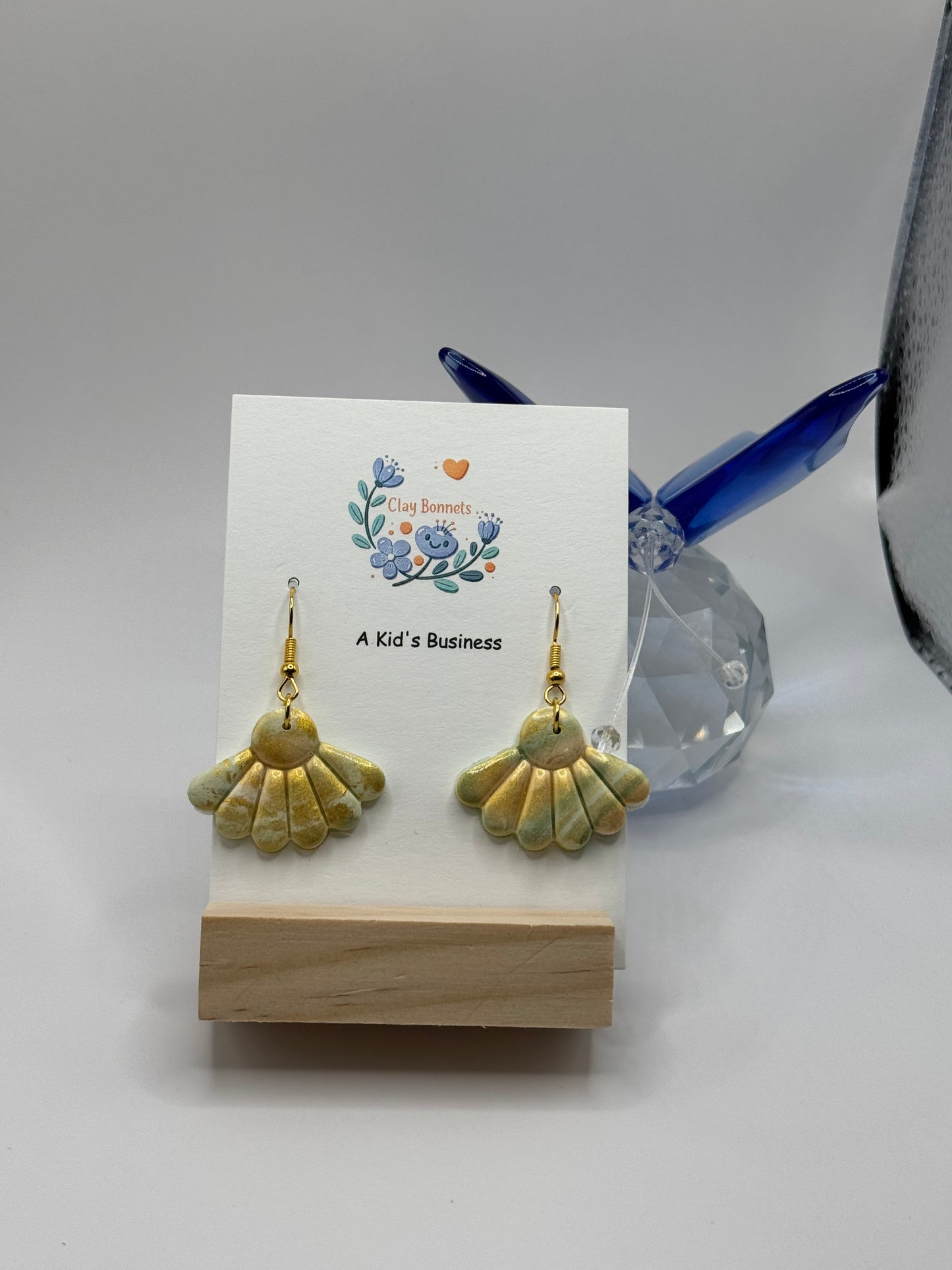 Handmade Beach-Shell Earrings