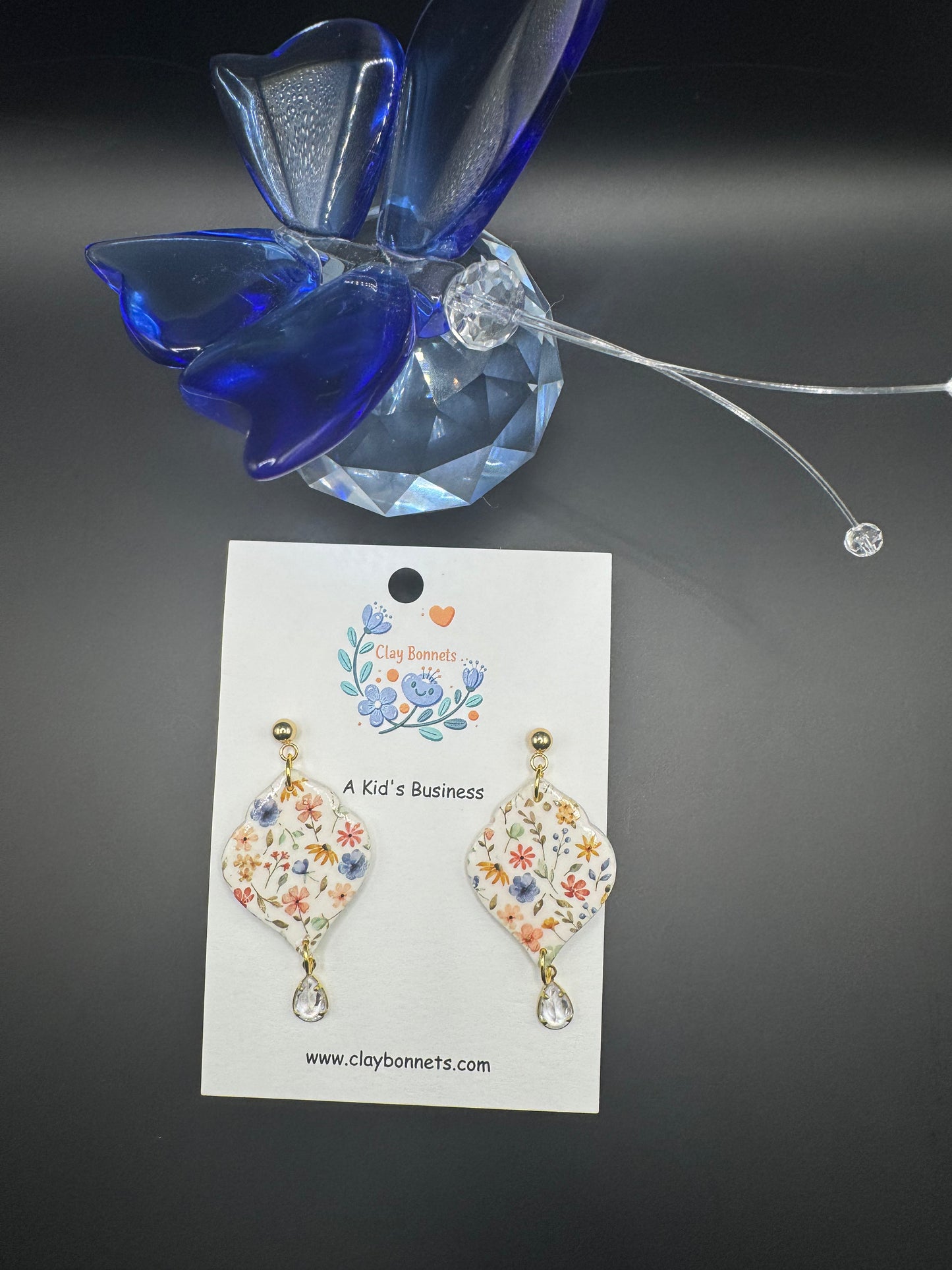 Floral Statement Earrings