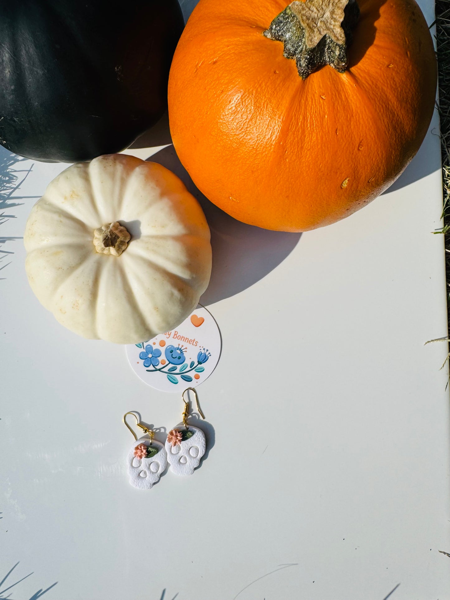 Ghosts with a flower