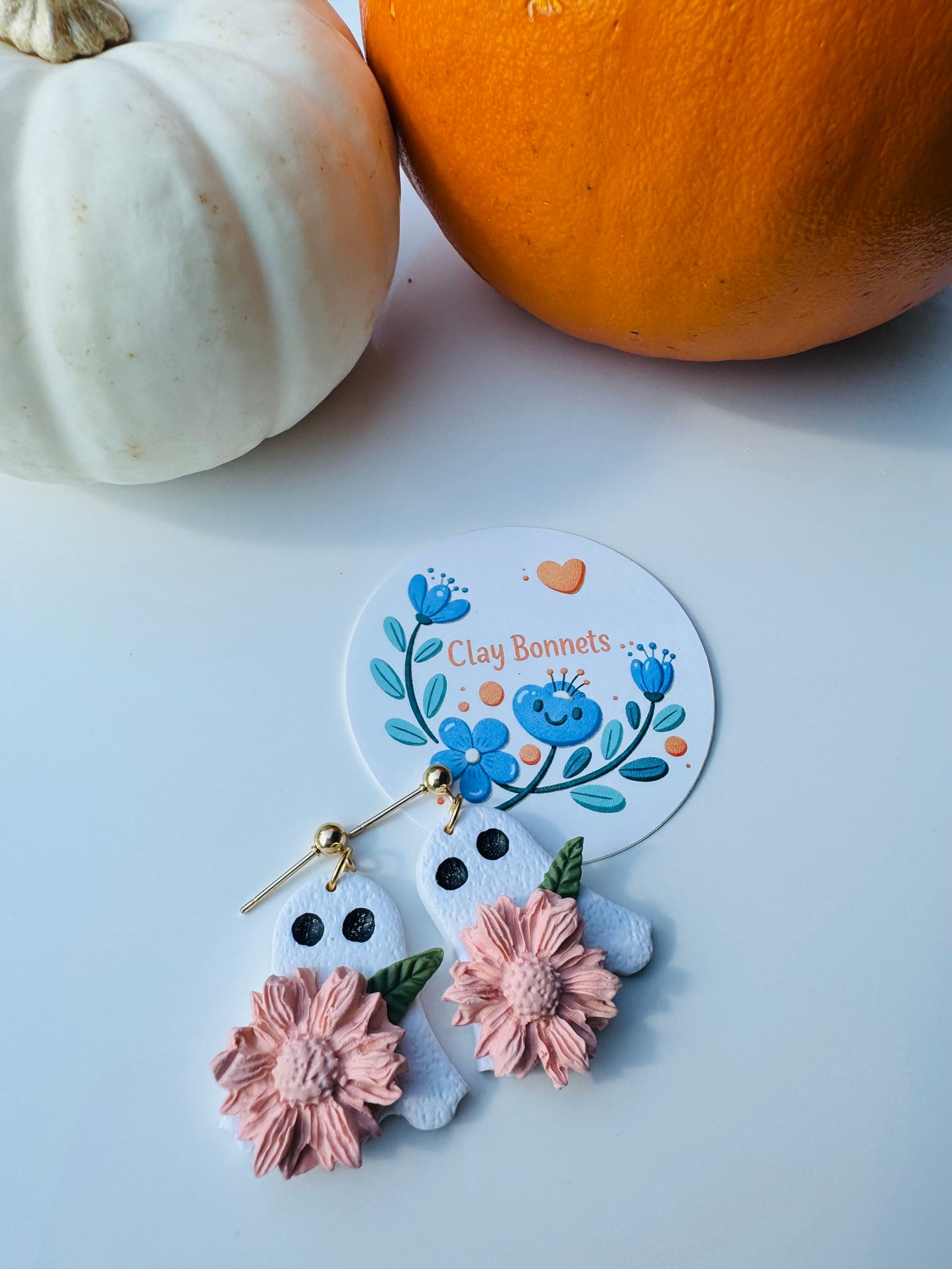 Ghosts with a flower