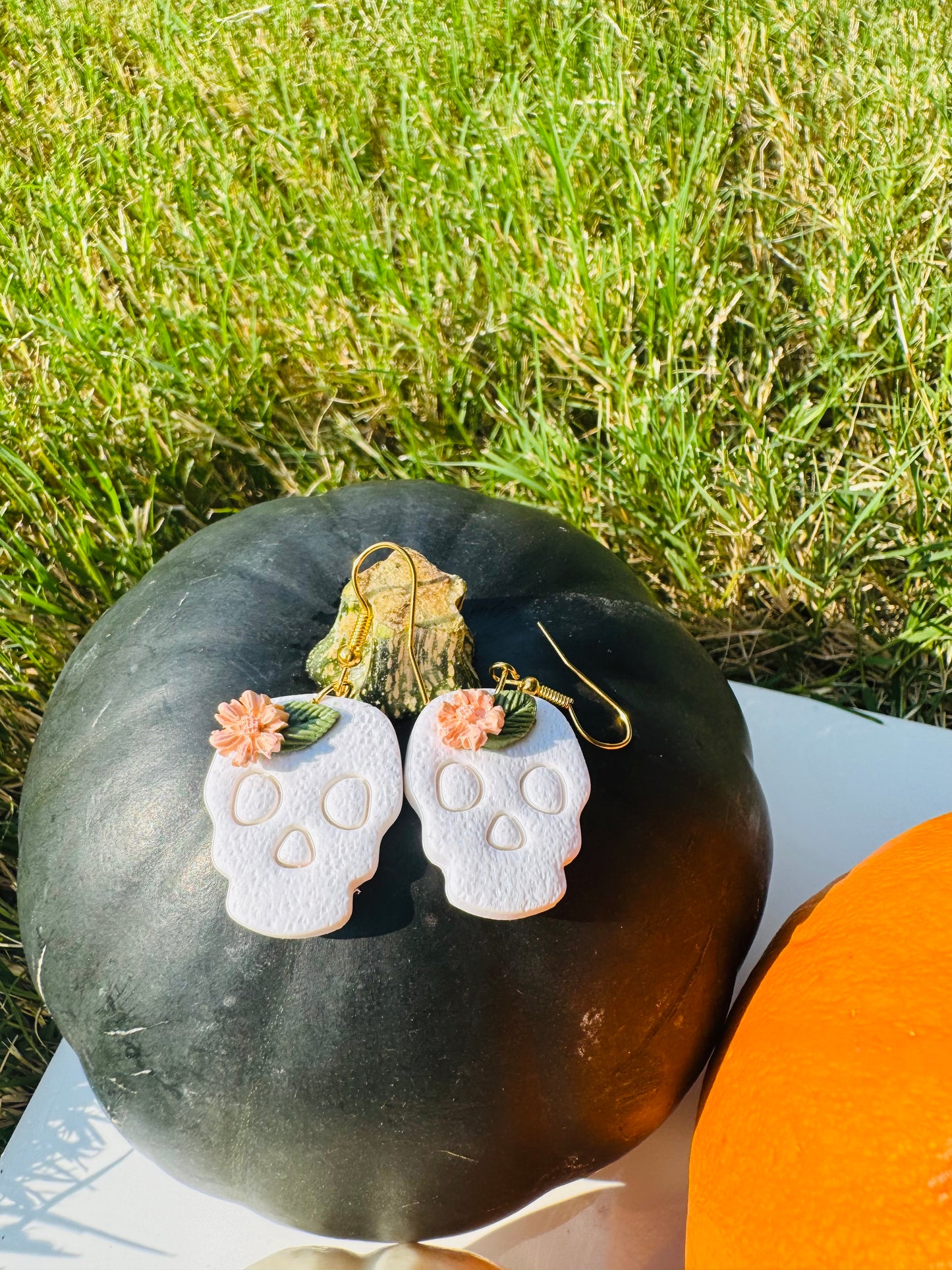 Ghosts with a flower