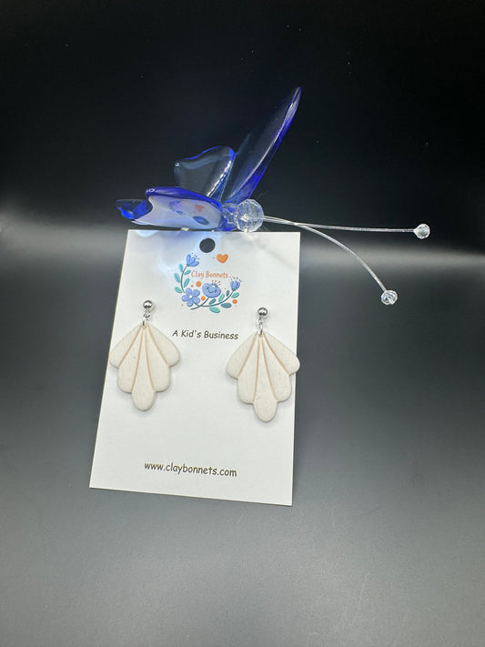 Creamy White Earrings