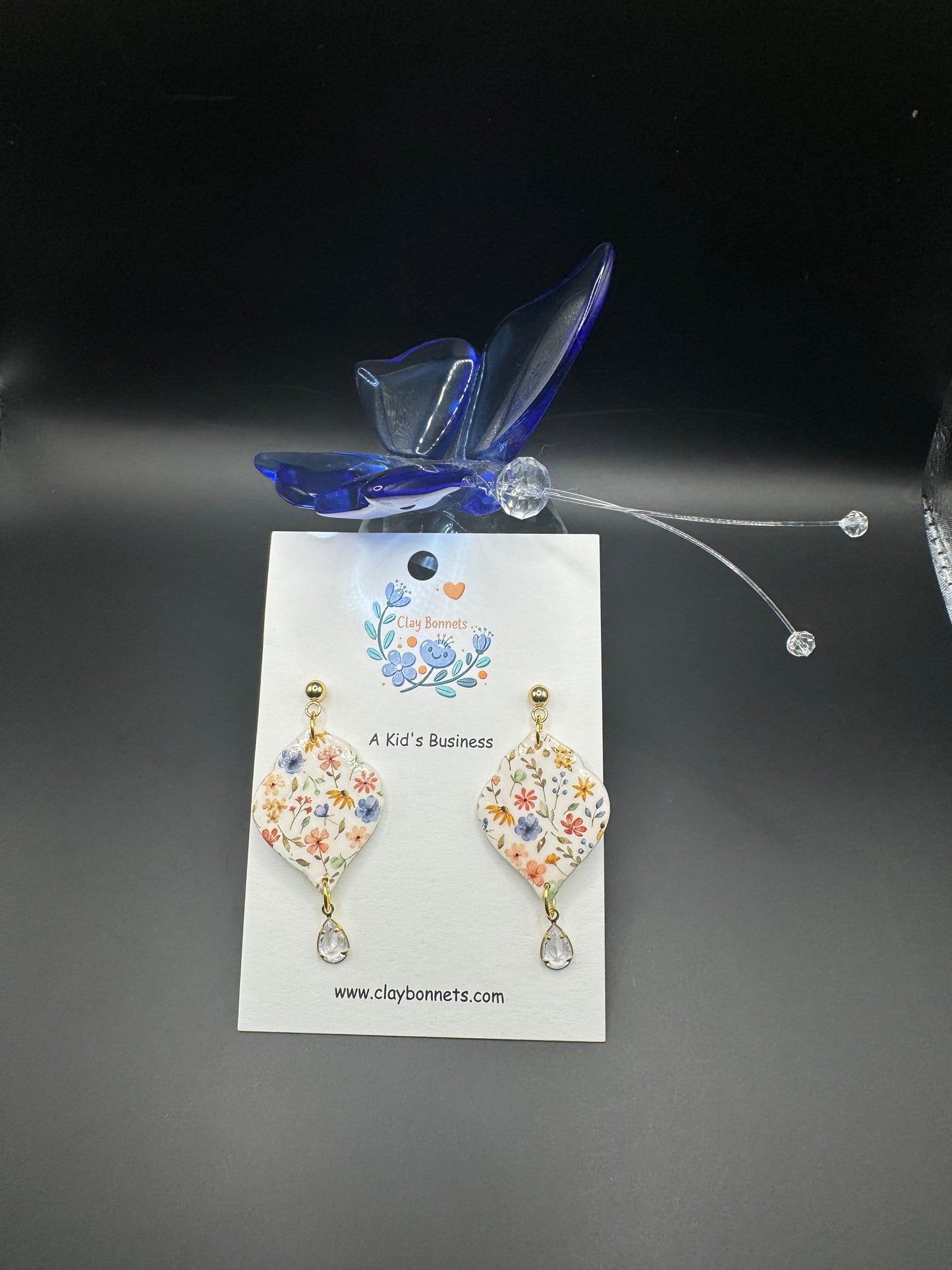 Floral Statement Earrings